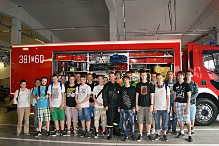 Z WIZYTĄ U STRAŻAKÓW…