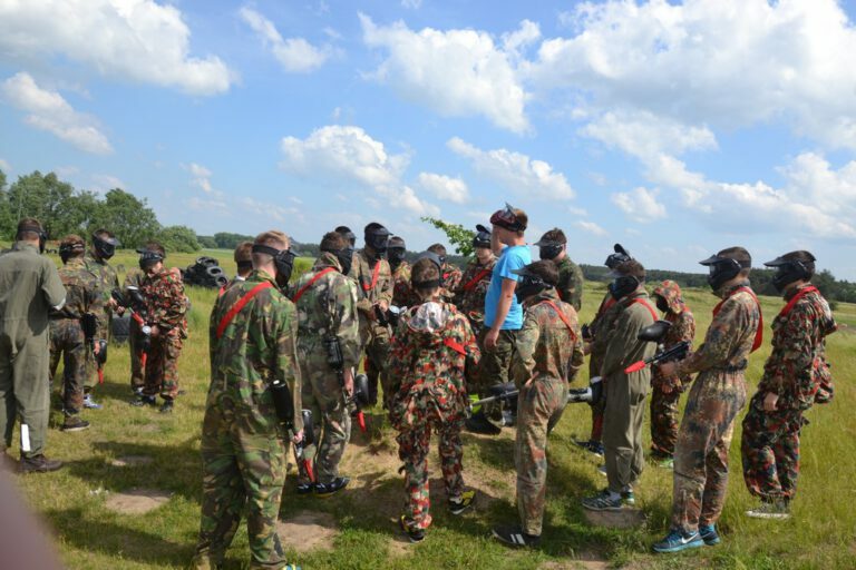 Wycieczka do Kościana na Paintball
