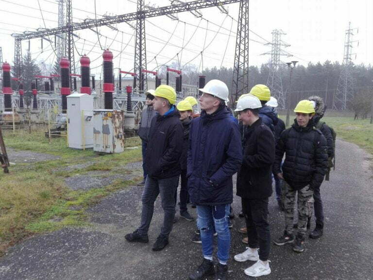 Odwiedziny firmy ENEA Serwis oraz GPZ Leszno-Wschód w Gronówku