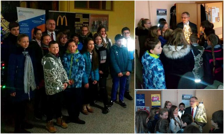 22-12-2017 Niespodziewana wizyta uczniów SP1