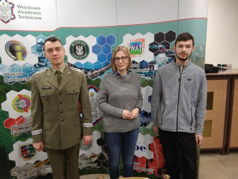 Nasz uczeń w finale konkursu na WAT w Warszawie!