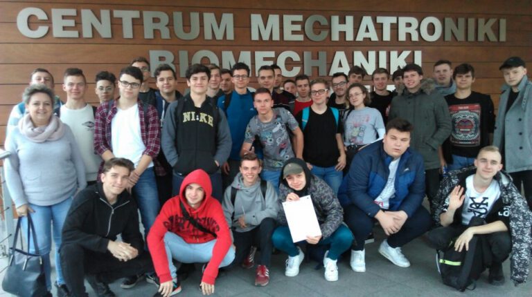 Zajęcia specjalistyczne klasy 3 TM na Politechnice Poznańskiej