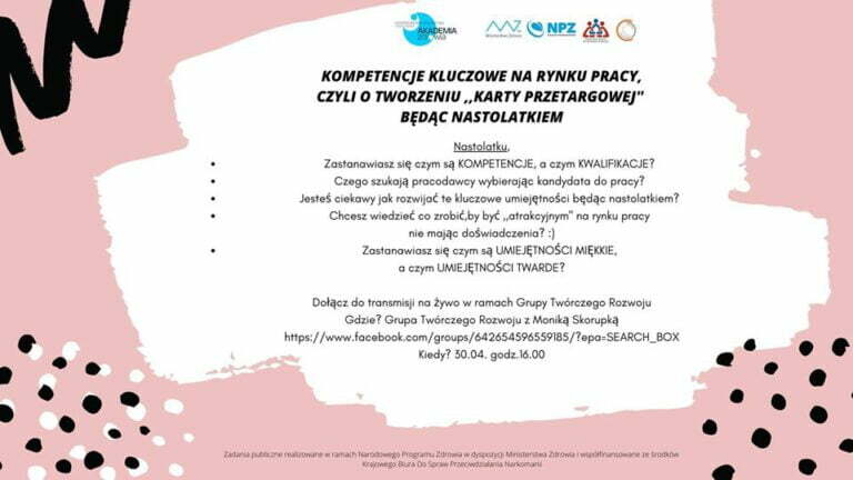 Kompetencje kluczowe na rynku pracy