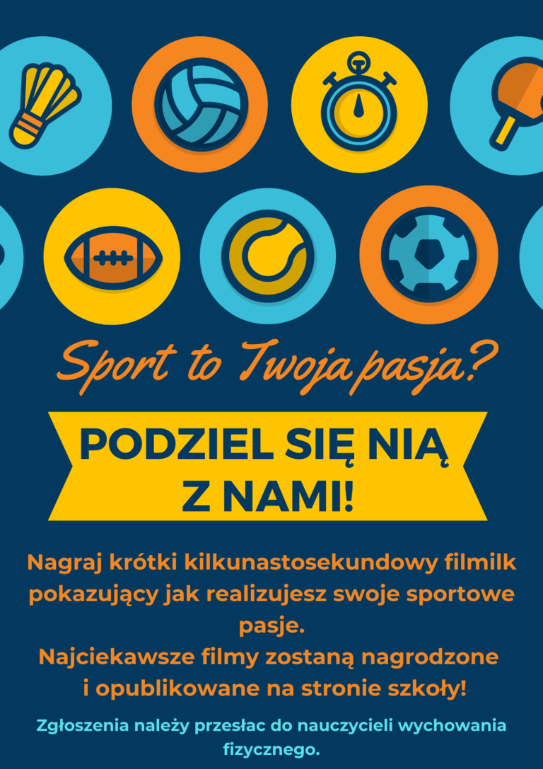 Sport to Twoja pasja?