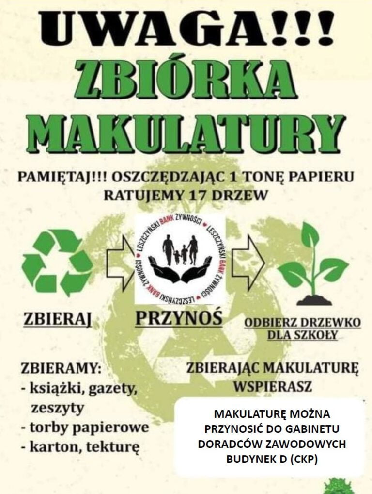 Zbiórka makulatury