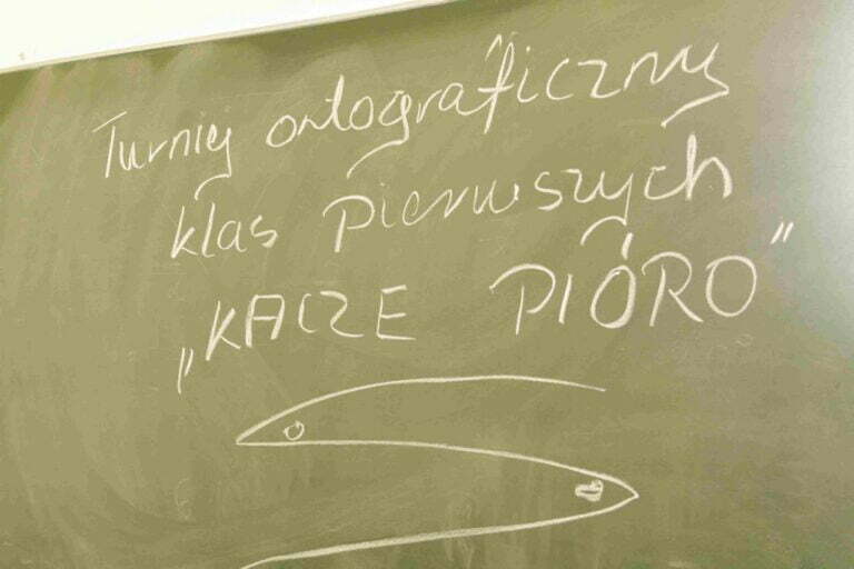 Turniej ortograficzny „KACZE PIÓRO”