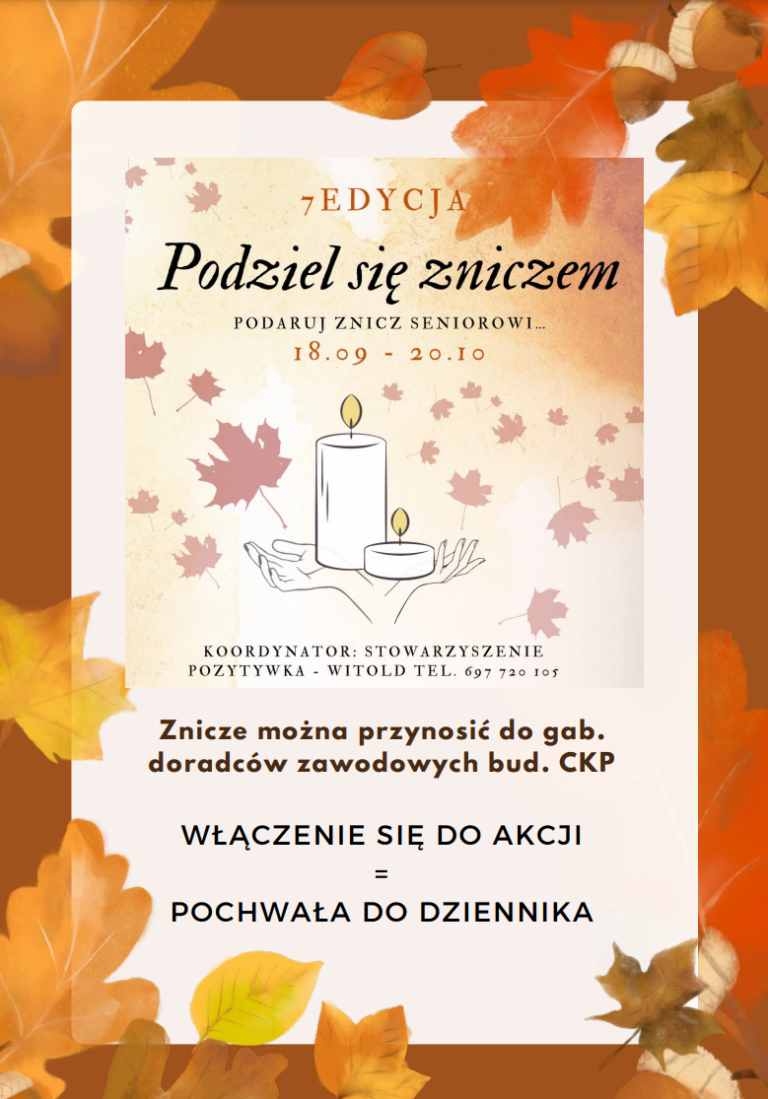 Podziel się zniczem 2023