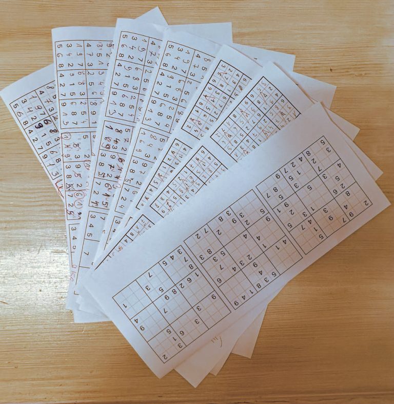 SZKOLNA LIGA SUDOKU Z OKAZJI DNIA MATEMATYKI