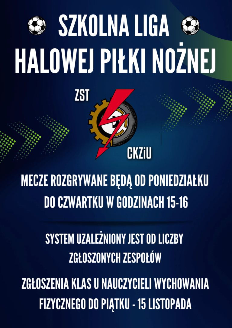 Szkolna Liga Halowej Piłki Nożnej