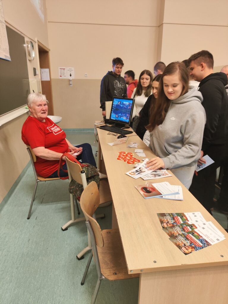 „DRUŻYNA SZPIKU” – SPOTKANIE Z PRZEDSTAWICIELEM FUNDACJI