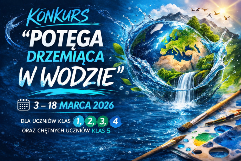 Potęga drzemiąca w wodzie – konkurs dla uczniów ZST-CKZiU