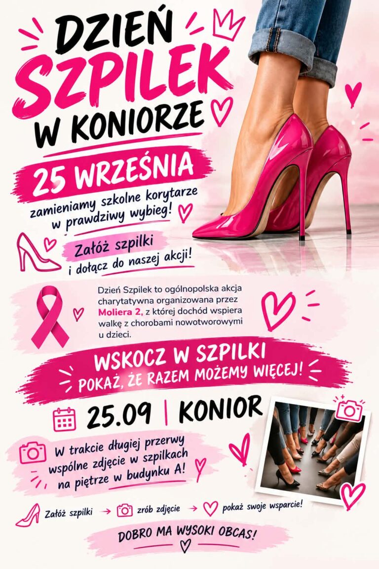 Dzień Szpilek w Koniorze – dobro ma wysokie obcasy!